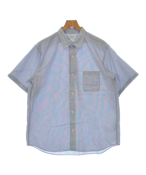 YAECA(ヤエカ)カジュアルシャツ 青 サイズ:M/2200636135055