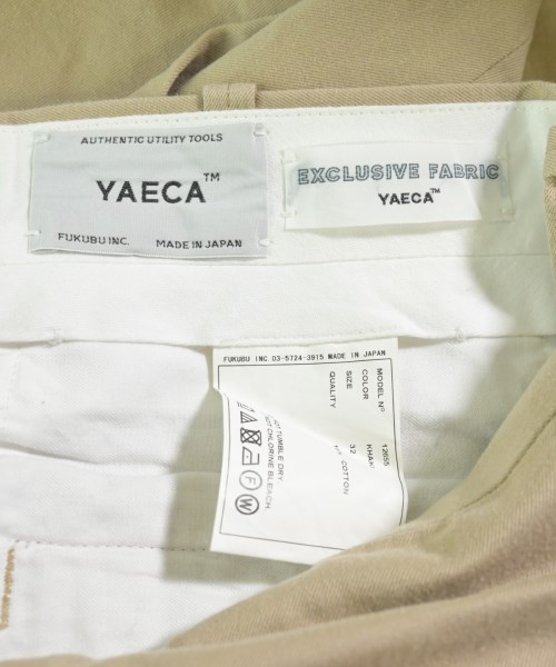 YAECA（ヤエカ）チノパン ベージュ サイズ:32(L位) メンズ/2200646020082