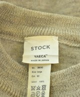 YAECA（ヤエカ）ニット・セーター ベージュ サイズ:L メンズ/2200636504011