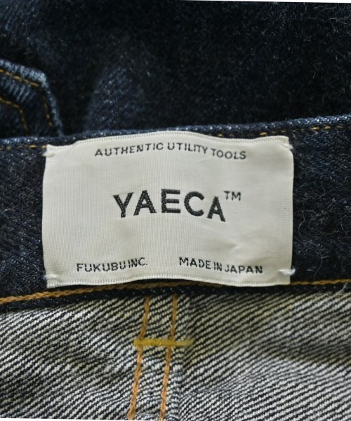 YAECA（ヤエカ）デニムパンツ 紺 サイズ:32(L位) メンズ/2200643850064