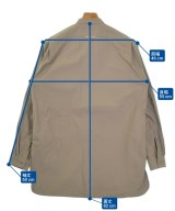 YAECA（ヤエカ）カジュアルシャツ ベージュ サイズ:M メンズ/2200647788028