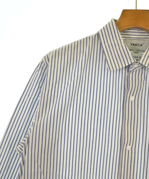 YAECA（ヤエカ）カジュアルシャツ 白 サイズ:L メンズ/2200638356175