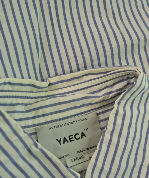 YAECA（ヤエカ）カジュアルシャツ 白 サイズ:L メンズ/2200638356175