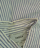 YAECA（ヤエカ）カジュアルシャツ 白 サイズ:L メンズ/2200638356175