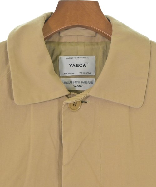 YAECA（ヤエカ）ステンカラーコート ベージュ サイズ:S メンズ/2200648904021