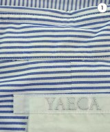 YAECA（ヤエカ）カジュアルシャツ 白 サイズ:3(L位) メンズ/2200636261150