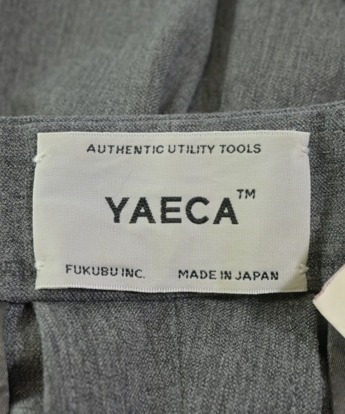 YAECA（ヤエカ）スラックス グレー サイズ:M メンズ/2200639278032