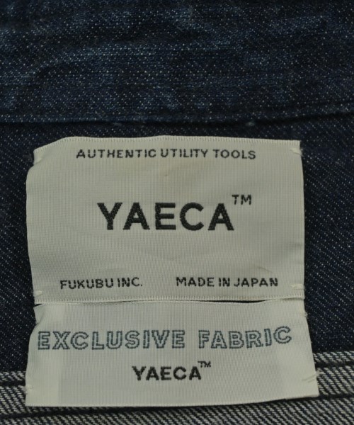 YAECA（ヤエカ）カジュアルシャツ 紺 サイズ:S メンズ/2200640331023