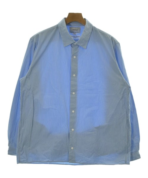 YAECA(ヤエカ)カジュアルシャツ 青 サイズ:M/2200649748105