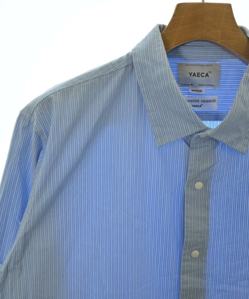 YAECA（ヤエカ）カジュアルシャツ 青 サイズ:M メンズ/2200649748105