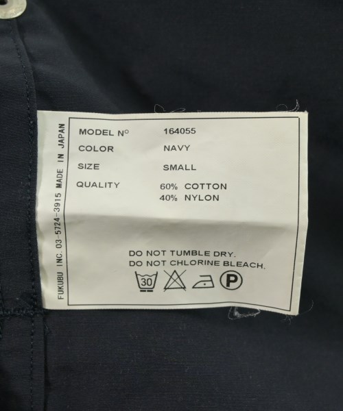 YAECA（ヤエカ）その他 紺 サイズ:S メンズ/2200647779088