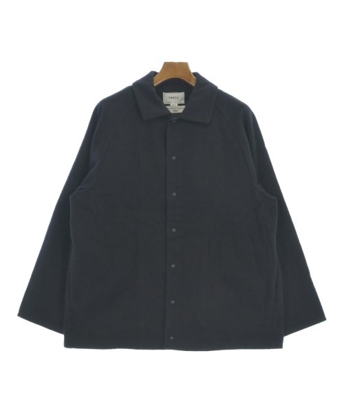 YAECA(ヤエカ)カジュアルシャツ 紺 サイズ:S/2200648924043