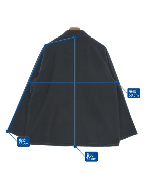 YAECA（ヤエカ）カジュアルシャツ 紺 サイズ:S メンズ/2200648924043