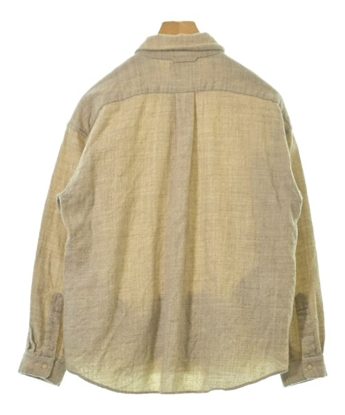 YAECA（ヤエカ）カジュアルシャツ ベージュ サイズ:S メンズ/2200648924050