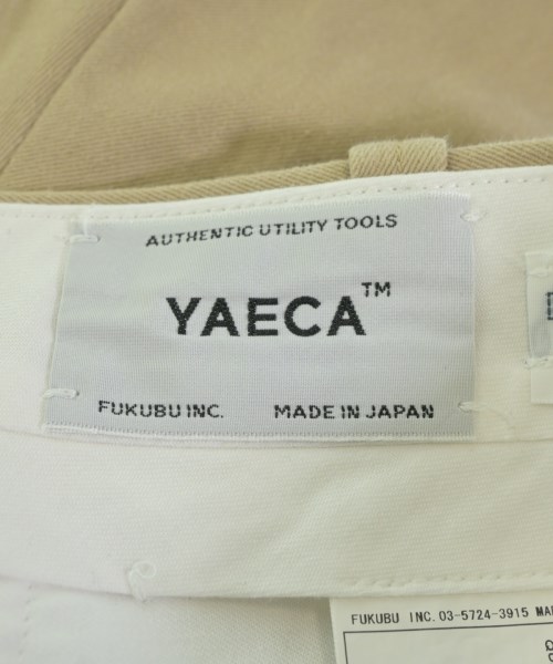 YAECA（ヤエカ）チノパン ベージュ サイズ:34(XL位) メンズ/2200650259089