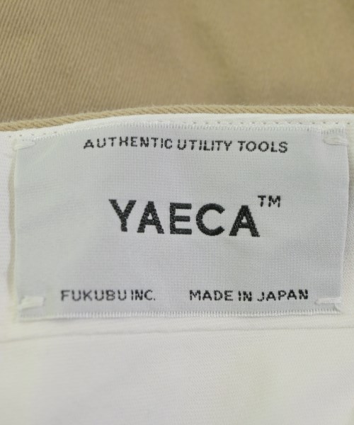 YAECA（ヤエカ）チノパン ベージュ サイズ:34(XL位) メンズ/2200650259096