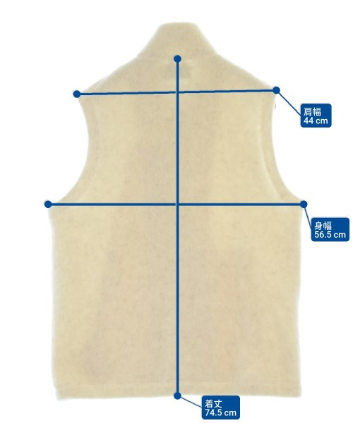 YAECA（ヤエカ）ブルゾン 白 サイズ:L メンズ/2200651072014