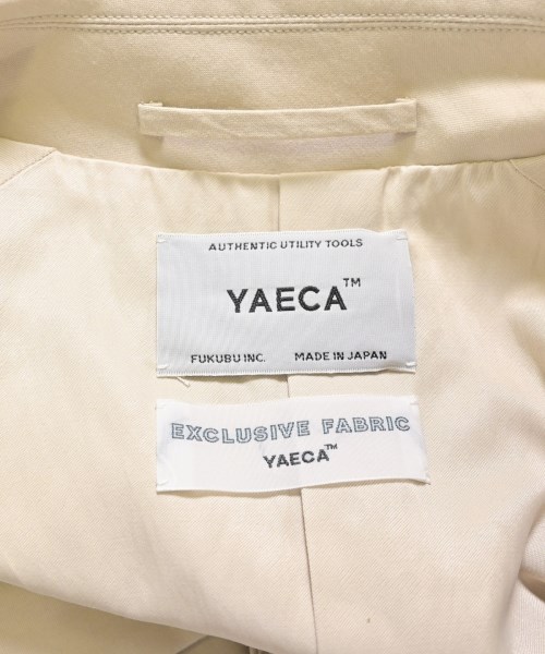 YAECA（ヤエカ）ステンカラーコート ベージュ サイズ:M メンズ/2200706949025