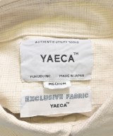 YAECA（ヤエカ）カジュアルシャツ ベージュ サイズ:M メンズ/2200706949032
