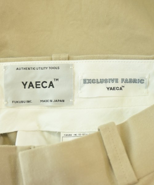 YAECA（ヤエカ）チノパン ベージュ サイズ:27(M位) レディース/2200706949070