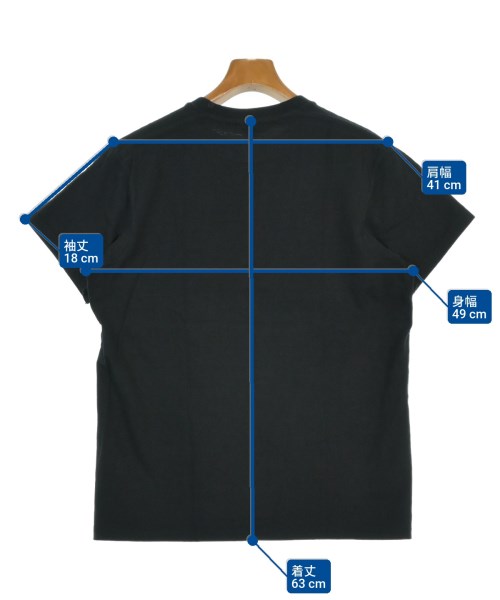 YAECA（ヤエカ）Tシャツ・カットソー 黒 サイズ:-(M位) メンズ/2200660227306