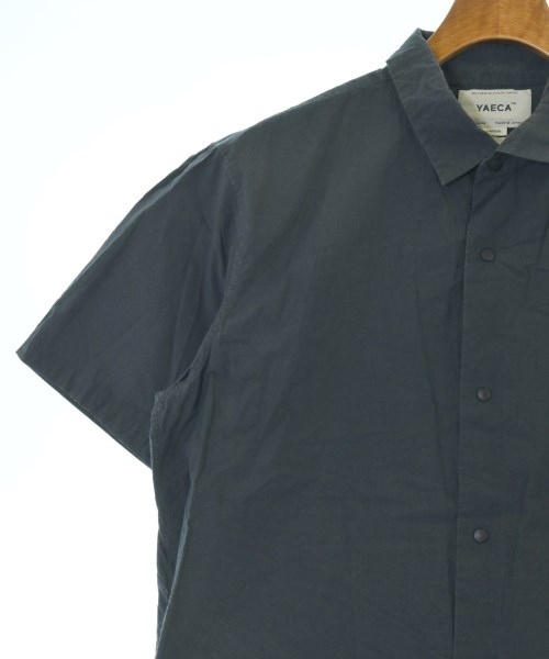 YAECA（ヤエカ）カジュアルシャツ 紺 サイズ:L メンズ/2200661521052