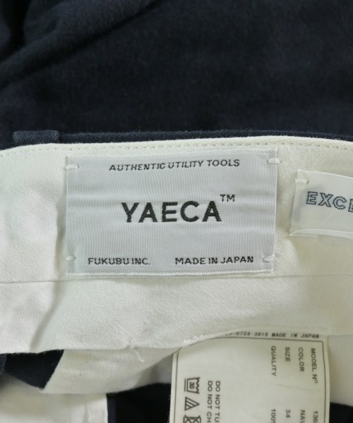 YAECA（ヤエカ）チノパン 紺 サイズ:34(XL位) メンズ/2200663141043