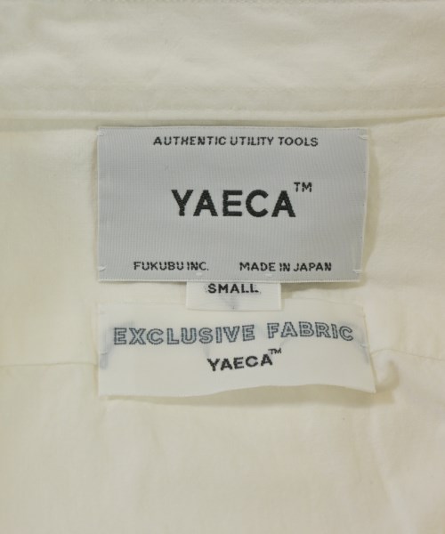YAECA（ヤエカ）カジュアルシャツ 白 サイズ:S メンズ/2200663972036