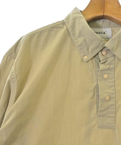 YAECA（ヤエカ）カジュアルシャツ ベージュ サイズ:M メンズ/2200667263055