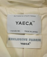 YAECA（ヤエカ）ステンカラーコート 白 サイズ:M メンズ/2200666735034