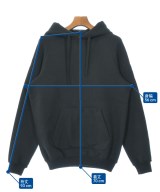 YAECA（ヤエカ）パーカー 黒 サイズ:M メンズ/2200666735133