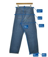 YAECA（ヤエカ）デニムパンツ 青 サイズ:30(M位) メンズ/2200668228039
