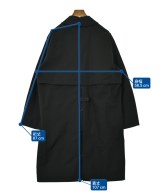 YAECA（ヤエカ）ステンカラーコート 黒 サイズ:M メンズ/2200666743015