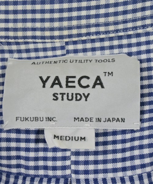 YAECA（ヤエカ）カジュアルシャツ 紺 サイズ:M メンズ/2200667506091