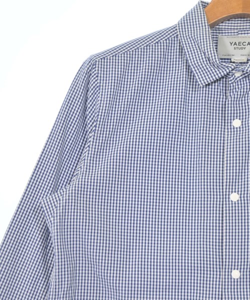 YAECA（ヤエカ）カジュアルシャツ 紺 サイズ:M メンズ/2200667506091