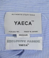 YAECA（ヤエカ）カジュアルシャツ 青 サイズ:M メンズ/2200667506107