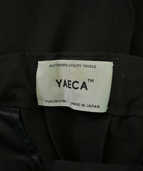 YAECA（ヤエカ）スラックス 黒 サイズ:M メンズ/2200670451050