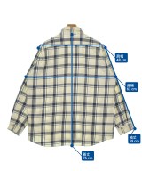 YAECA（ヤエカ）カジュアルシャツ 白 サイズ:S メンズ/2200670579037