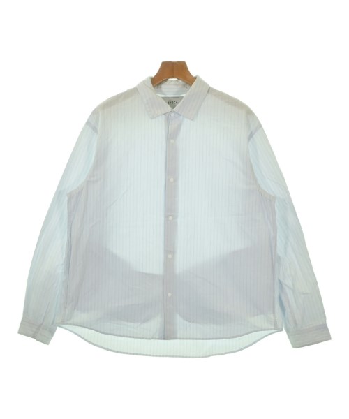 YAECA(ヤエカ)カジュアルシャツ 青 サイズ:S/2200671991227