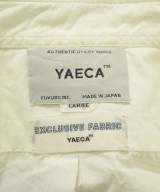 YAECA（ヤエカ）カジュアルシャツ 白 サイズ:L メンズ/2200672121029