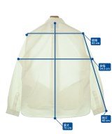 YAECA（ヤエカ）カジュアルシャツ 白 サイズ:L メンズ/2200672121029