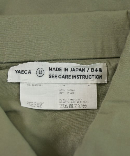 YAECA（ヤエカ）その他 カーキ サイズ:36(XS位) メンズ/2200724937035