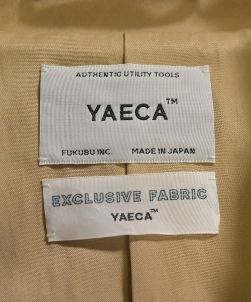 YAECA（ヤエカ）ステンカラーコート ベージュ サイズ:S メンズ/2200732852016