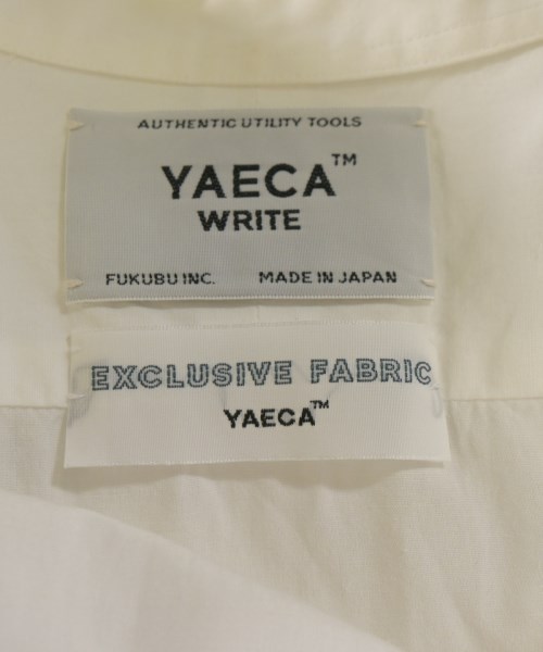 YAECA（ヤエカ）カジュアルシャツ 白 サイズ:S メンズ/2200732852054