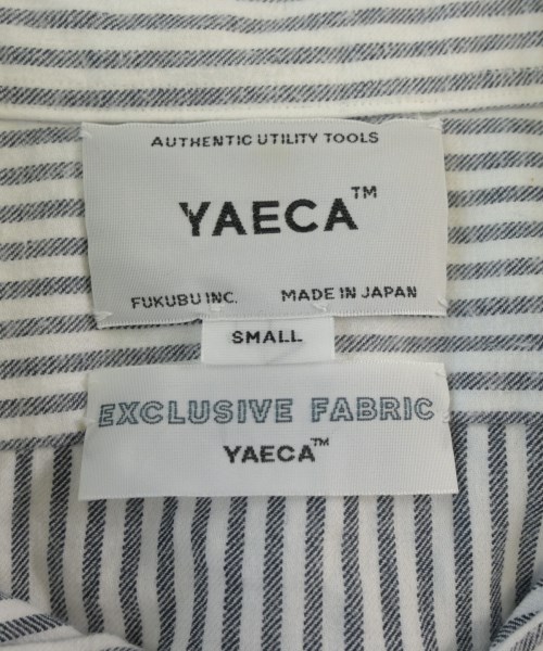 YAECA（ヤエカ）カジュアルシャツ 白 サイズ:S メンズ/2200717763412