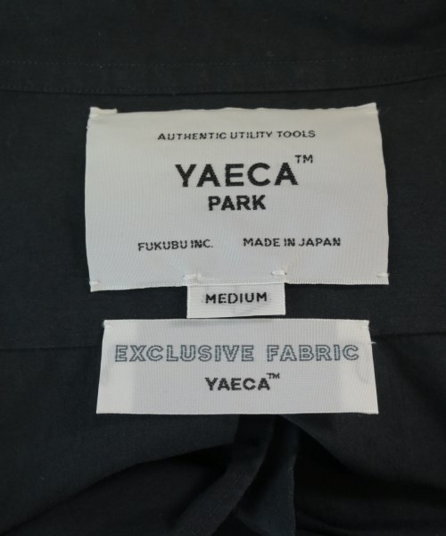 YAECA（ヤエカ）カジュアルシャツ 黒 サイズ:M メンズ/2200721943220