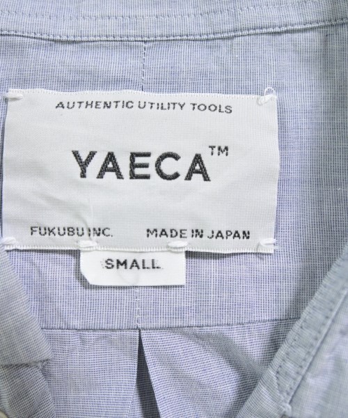 YAECA（ヤエカ）カジュアルシャツ 紺 サイズ:S メンズ/2200718918422