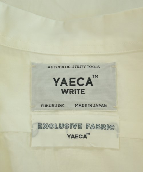 YAECA（ヤエカ）カジュアルシャツ 白 サイズ:S メンズ/2200723698029