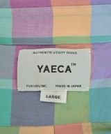 YAECA（ヤエカ）カジュアルシャツ 緑 サイズ:L メンズ/2200728686076