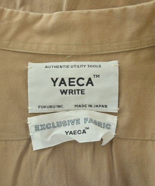YAECA（ヤエカ）カジュアルシャツ 茶 サイズ:S メンズ/2200683955040